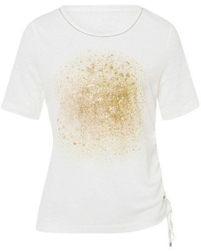 Uta Raasch Shirt aus 100% leinen - Weiß