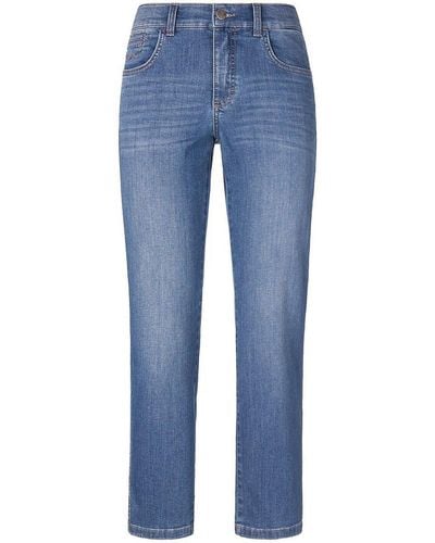 ANGELS Knöchellange jeans modell darleen, , gr. 36, baumwolle - Blau