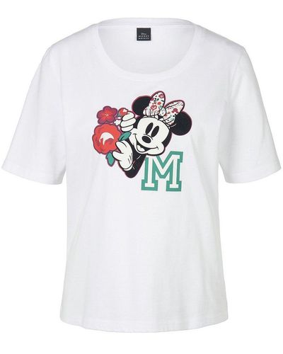 Disney Shirt mit 1/2-arm, , gr. 42, baumwolle - Weiß