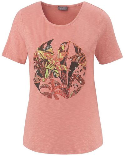 Mybc Rundhals-shirt mit 1/2-arm, , gr. 44, viskose - Pink