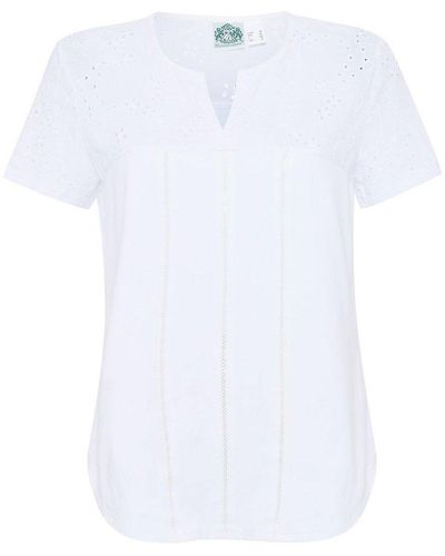 Peter Hahn Hammerschmid - shirt, , gr. 36, baumwolle - Weiß