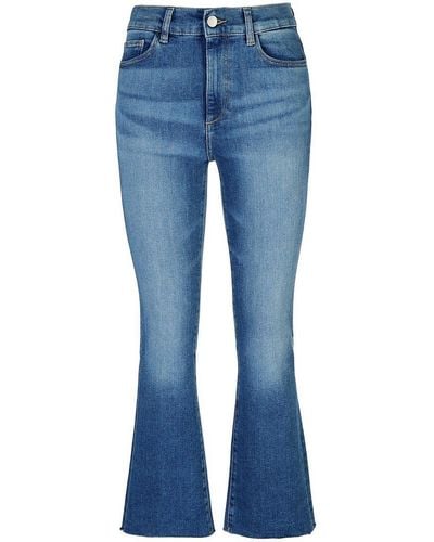 DL1961 7/8-jeans bridget boot high rise - Blau