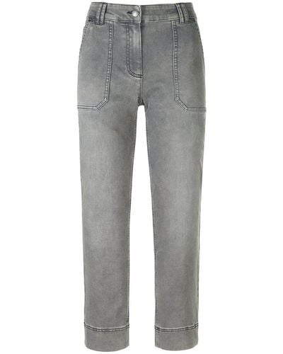 DAY.LIKE 7/8-jeans, , gr. 48, baumwolle - Grau