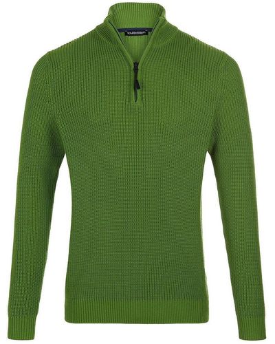 Louis Sayn Pullover stehbundkragen - Grün
