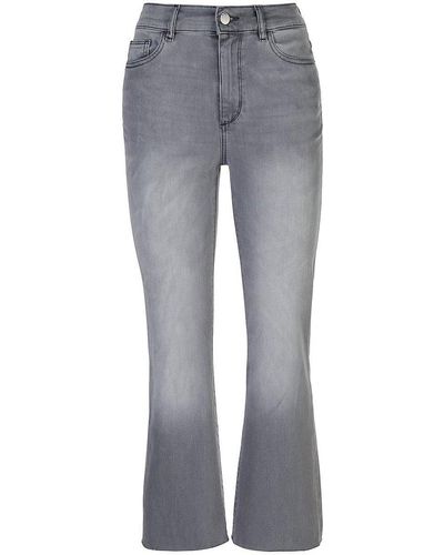 DL1961 7/8-jeans bridget boot high rise - Grau