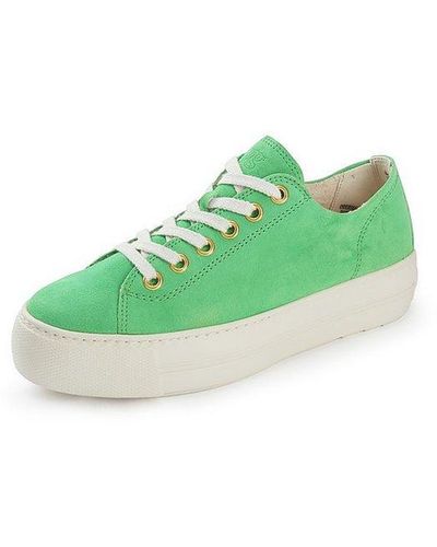 Peter Hahn Paul green - sneaker, , gr. 38.5, bis größe 43, leder - Grün