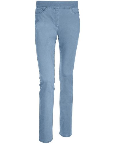 RAPHAELA by BRAX Le jean coupe comfort plus modèle carina - Bleu