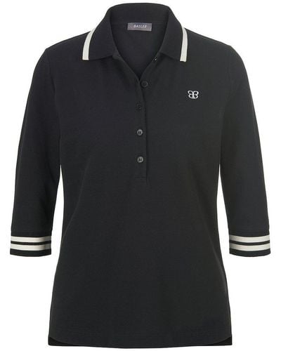 Basler Polo-shirt, , gr. 42, baumwolle - Schwarz