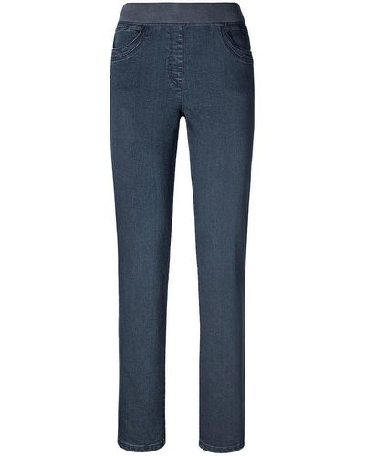 RAPHAELA by BRAX Proform slim-jeans modell pamina fun, , gr. 42, baumwolle - Blau
