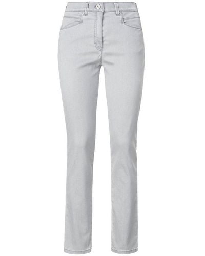 RAPHAELA by BRAX Proform slim-zauber-jeans, , gr. 44, baumwolle - Grau