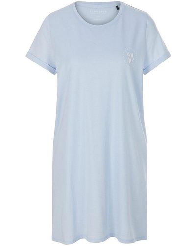 Schiesser Sleepshirt - Blau