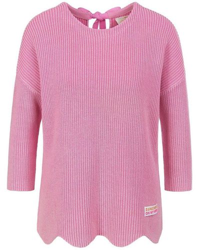 LIEBLINGSSTÜCK Rundhals-pullover, , gr. 38, baumwolle - Pink