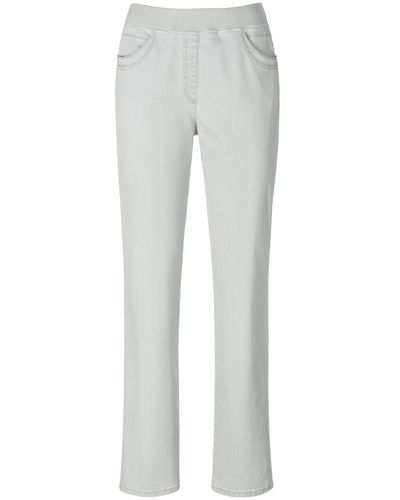 RAPHAELA by BRAX Proform slim-jeans modell pamina fun - Grau