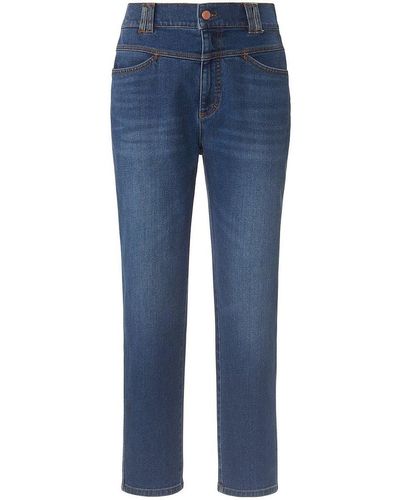 DAY.LIKE Knöchellange slim fit-jeans, , gr. 20, baumwolle - Blau