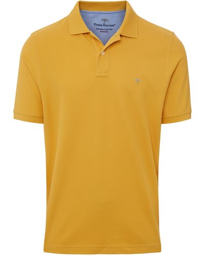Fynch-Hatton Polo-shirt 1/2-arm - Gelb