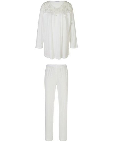 Hutschreuther Schlafanzug - Weiß