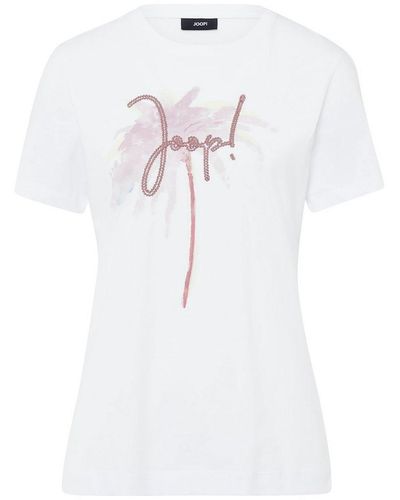 Joop! Rundhals-shirt - Weiß
