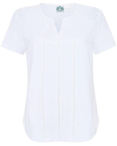 Peter Hahn Hammerschmid - shirt, , gr. 42, baumwolle - Weiß
