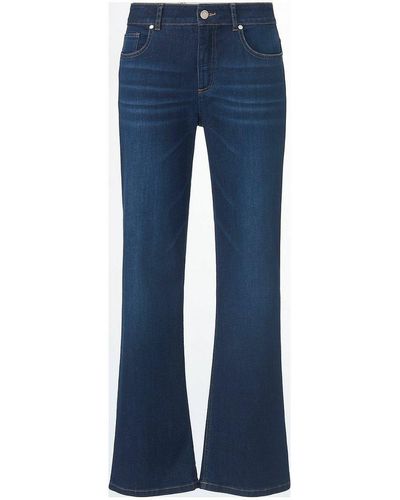 Uta Raasch "wide leg"-jeans, , gr. 36, baumwolle - Blau