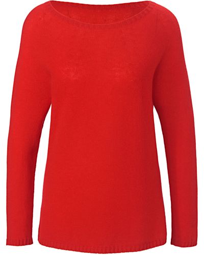 Fadenmeister Berlin Pullover aus 100% premium-kaschmir - Rot