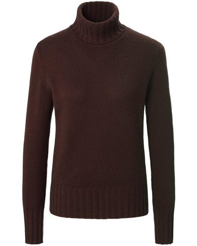 Peter Hahn Cashmere Pullover aus 100% premium-kaschmir cashmere - Braun