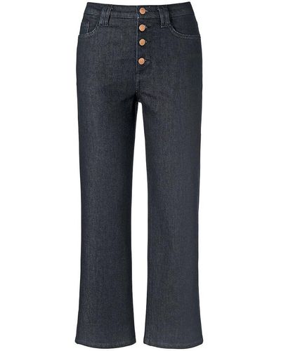 DAY.LIKE Slim fit-7/8-jeans, , gr. 23, baumwolle - Blau