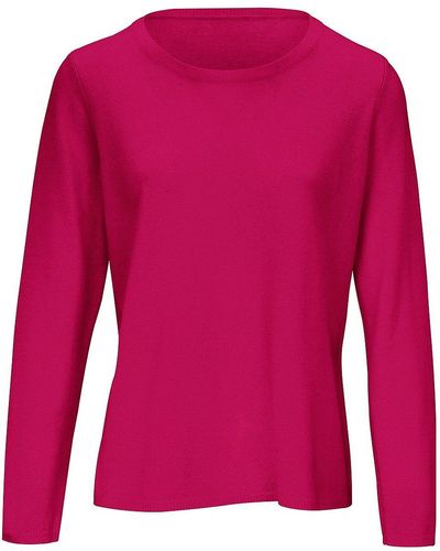 include Rundhals-Pullover pink