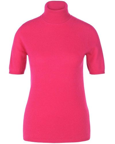 Peter Hahn Rollkragen-pullover aus 100% premium-kaschmir, , gr. 40, kaschmir - Pink