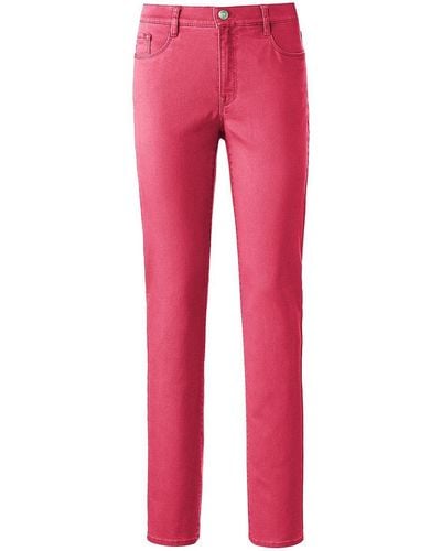 Brax "feminine fit"-jeans modell nicola, , gr. 36, baumwolle - Rot