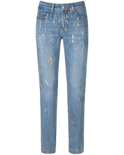 M·a·c Jeans dream skinny, , gr. 38, baumwolle - Blau