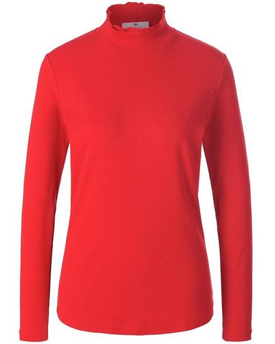 Peter Hahn Shirt, , gr. 38, baumwolle - Rot