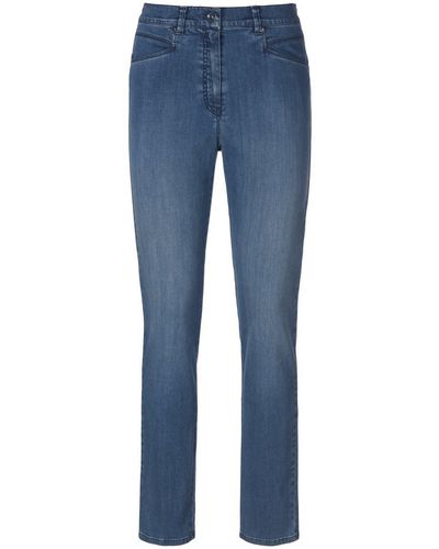 RAPHAELA by BRAX Le jean proform s super slim modèle lea taille 24 - Bleu