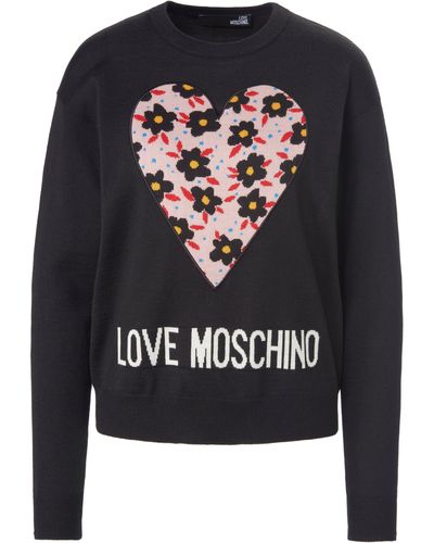 Love Moschino Sweatshirt - Schwarz