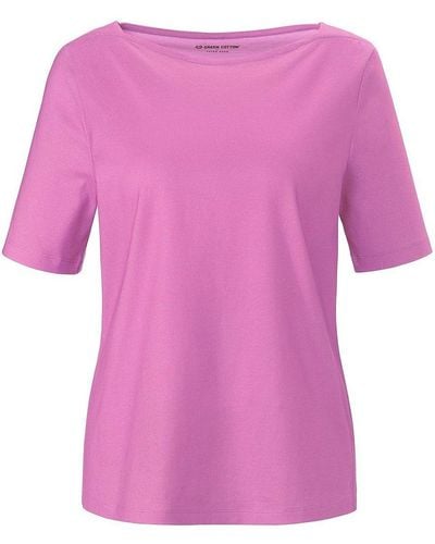 Green Cotton Shirt lene, , gr. 42, baumwolle - Pink