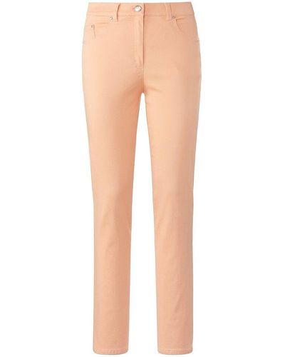 RAPHAELA by BRAX Proform s su­per slim-zauber-jeans modell lea, , gr. 42, baumwolle - Orange