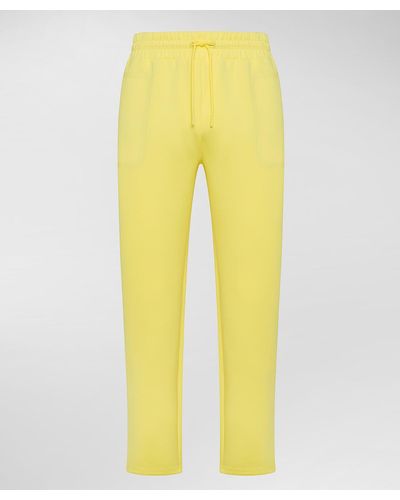 Peuterey Jogginghose aus Stretch-Baumwolle mit Bändern - Gelb