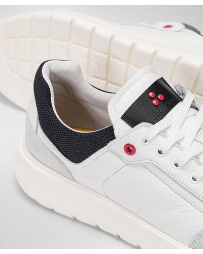 Peuterey Sneaker aus Leder - Weiß