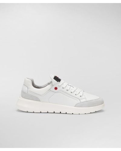 Peuterey Sneaker aus Leder - Weiß