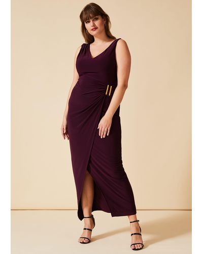 Phase Eight 's Calypso Maxi Dress - Purple