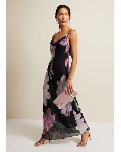 Phase Eight 's Esther Floral Maxi Dress - Natural