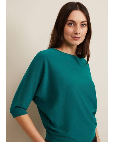 Phase Eight 's Cristine Knit Jumper - Green