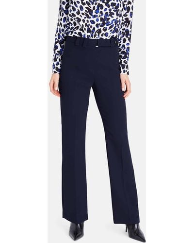 Damsel In A Dress 's Lydia Straight City Suit Trousers - Blue