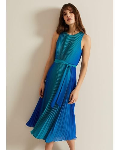 Phase Eight 's Simara Ombre Dress - Blue