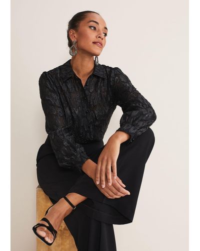 Phase eight saffy jumpsuit black 2025