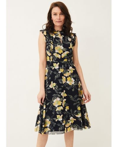 Phase Eight 's Evie Floral Dress - White