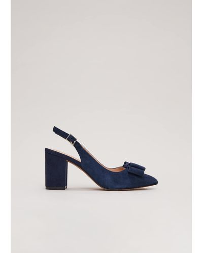 Slingback deals block heels