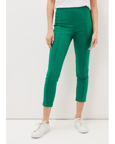 Phase Eight 's Miah Cropped Jegging - Green