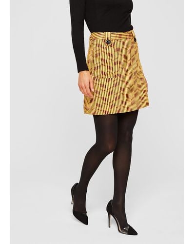 Damsel In A Dress 's Doria Textured Mini Skirt - Black