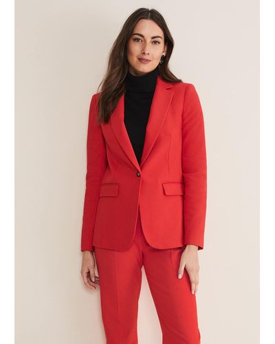 Phase Eight 's Ulrica Red Blazer