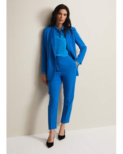 Phase Eight 's Brinley Blue Cigarette Trousers